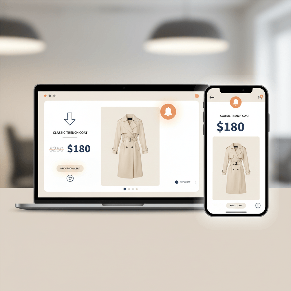 How to monitor H&M for price drops and back in stock items